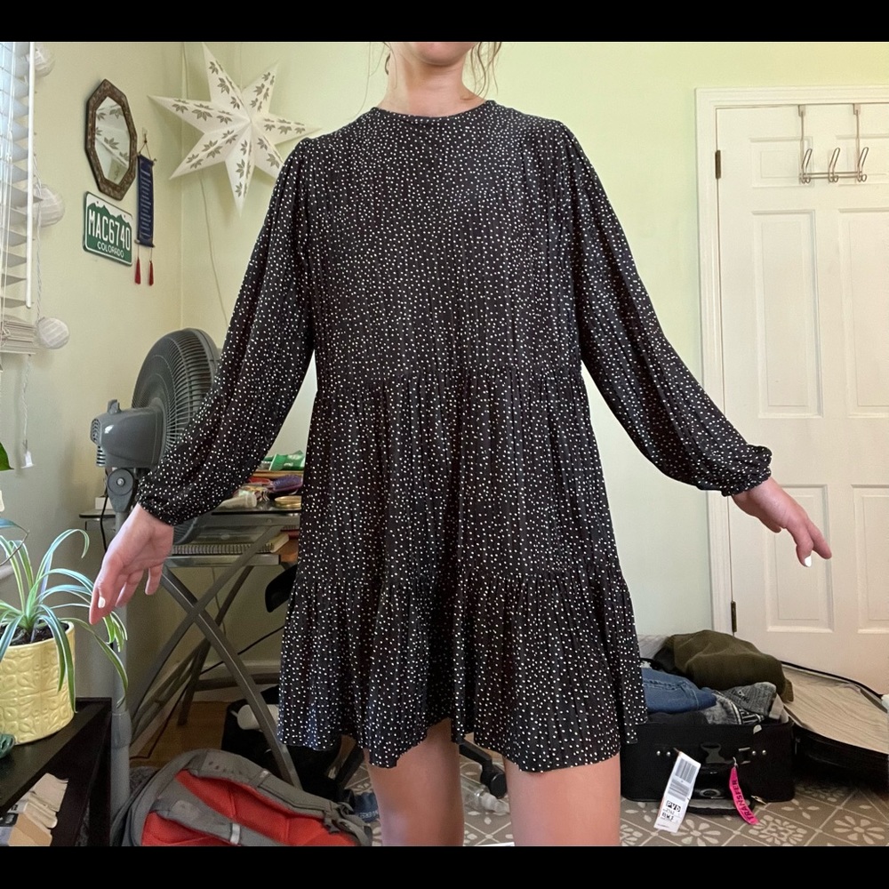 ZARA polka dot dress